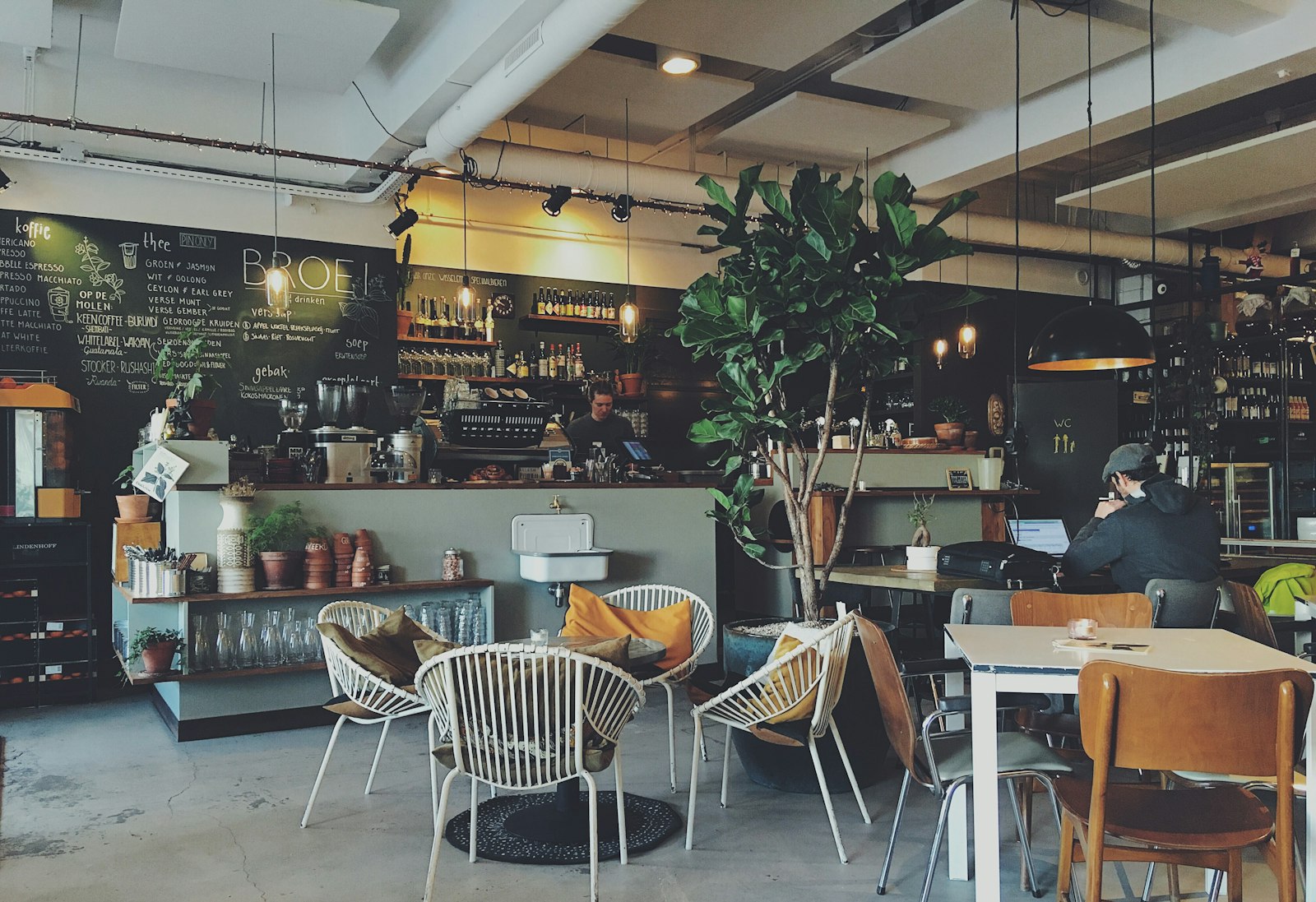 Lucy's Cafe interior